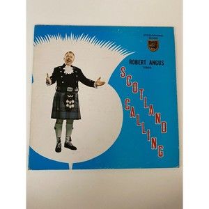 Robert Angus Tenor Scotland Calling LP 1976 Aonghais Records  EX Vinyl Stereo